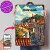 Dubrovnik Croatia Travel D Texture Metal Poster Customized Wall Art Tin Sign Gift for Mancave Room Decorating Interior House