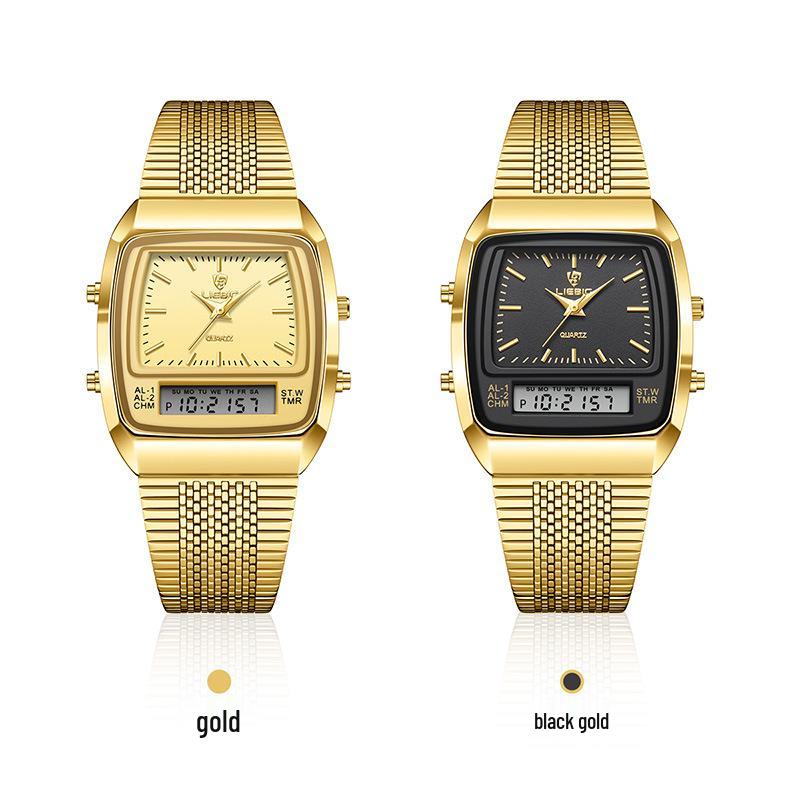 Laibinji Men's High-End Luminous Waterproof Quartz Business Watch