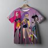 Fashion Casual Kids T-shirt KPop Demon Hunters Cool Girls Tee Top Soft Comfortable Summer Versatile T-shirt