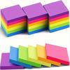 300-piece Self-adhesive Sticky Note Set - Vibrant Neon Colors, Suitable for School, Home