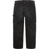 Supreme Worn Double Knee Denim Painter Jean Washed Black