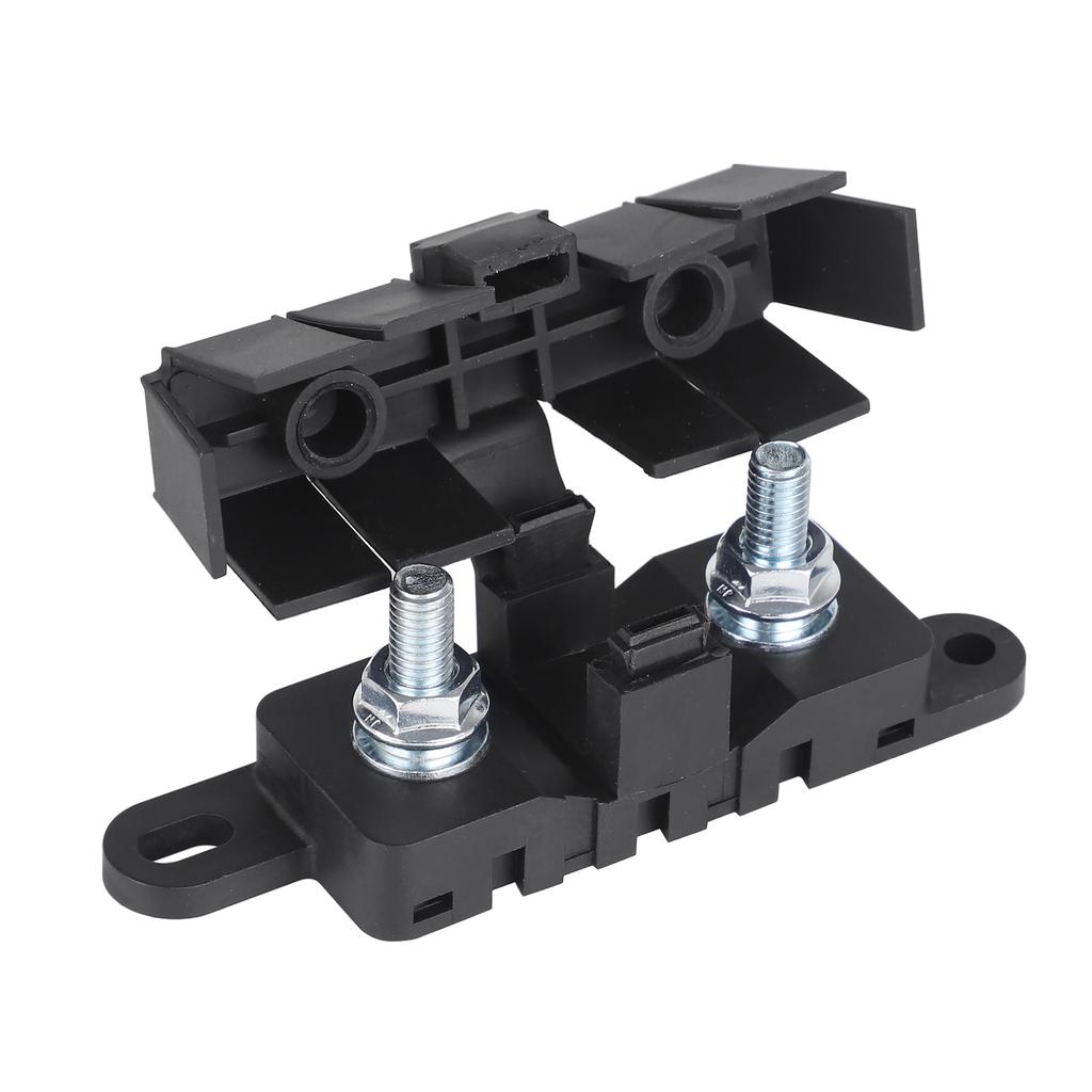 Fuse Holder Block M8 Studs For Marine Boat Automotive 40A-500A 70V Max Cover For MEGA ANL Bolt-On Blade Flat Type Fuse