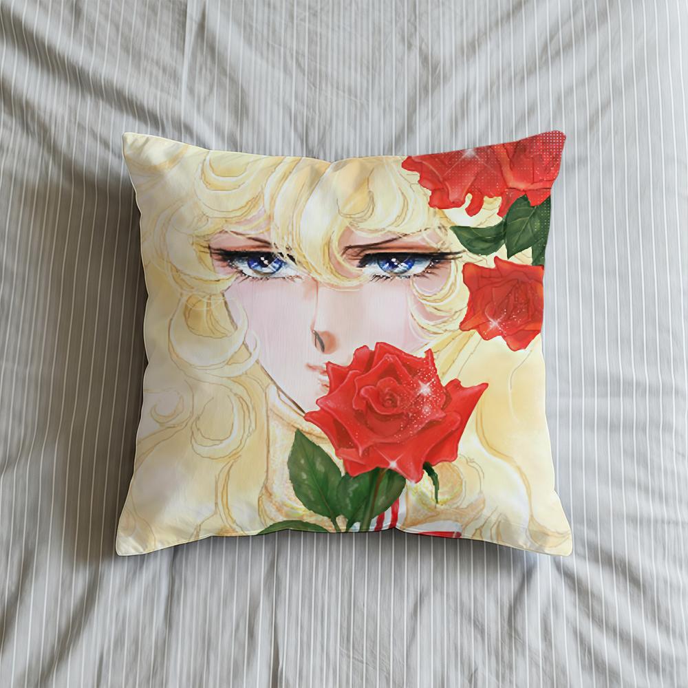 Cushion Cover L-Lady Soft V-Versailles Case Sofa Living O-Oscar Room R-Rose Home Comfortable Office Decor Protective Pillow