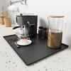 Silicone Coffee Bar Mat 2 in 1 Countertop Pad Easy To Clean Coffee Machine Mat  Cafe