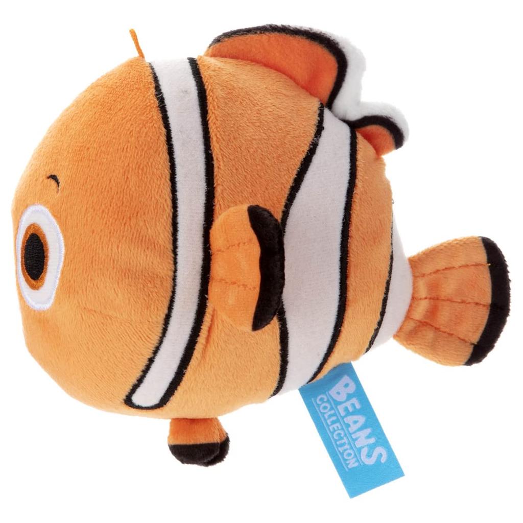Takara Tomy Arts Pixar Character Washable Beans Collection Nemo Plush Toy 13cm