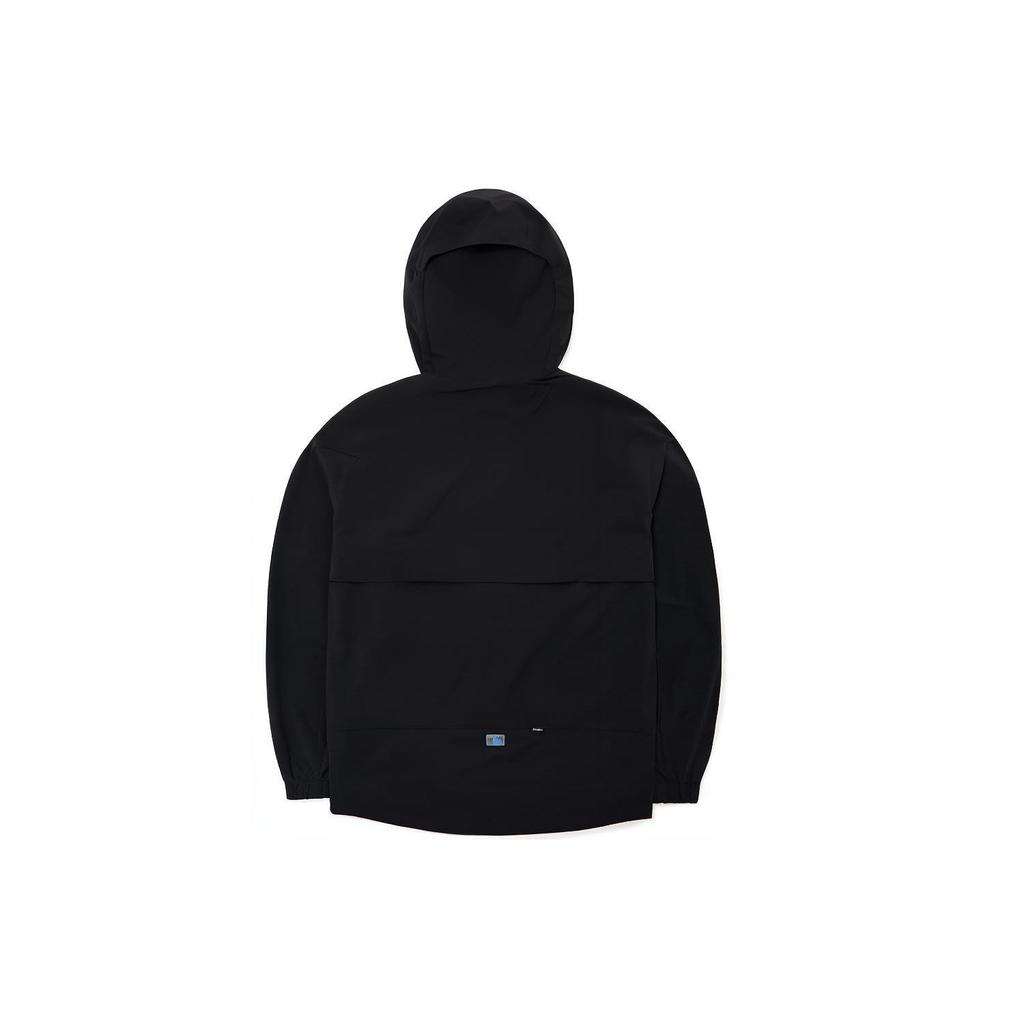MLB Basic Logo New York Yankees Drawstring Logo Windbreaker Jacket Unisex Jacket Black 3AWJA0121-50BKS