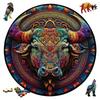 Non-Toxic Dog Children Animal Wooden Puzzles Montessori Games Children 3D Wooden Puzzle Adults Christmas Board Games For The Whole Family Diy