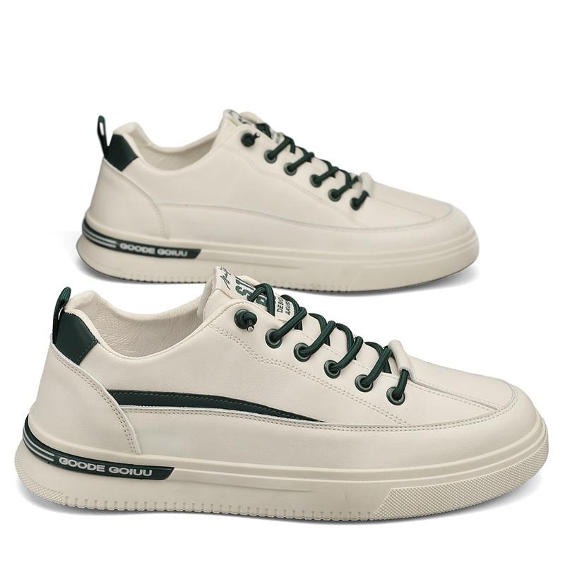 Fashion 2025 Sneaker Men Designer Sport Shoes Fashion Casual Microfiber Leather Fabric Breathable Height Increased Flat Platform Shoes