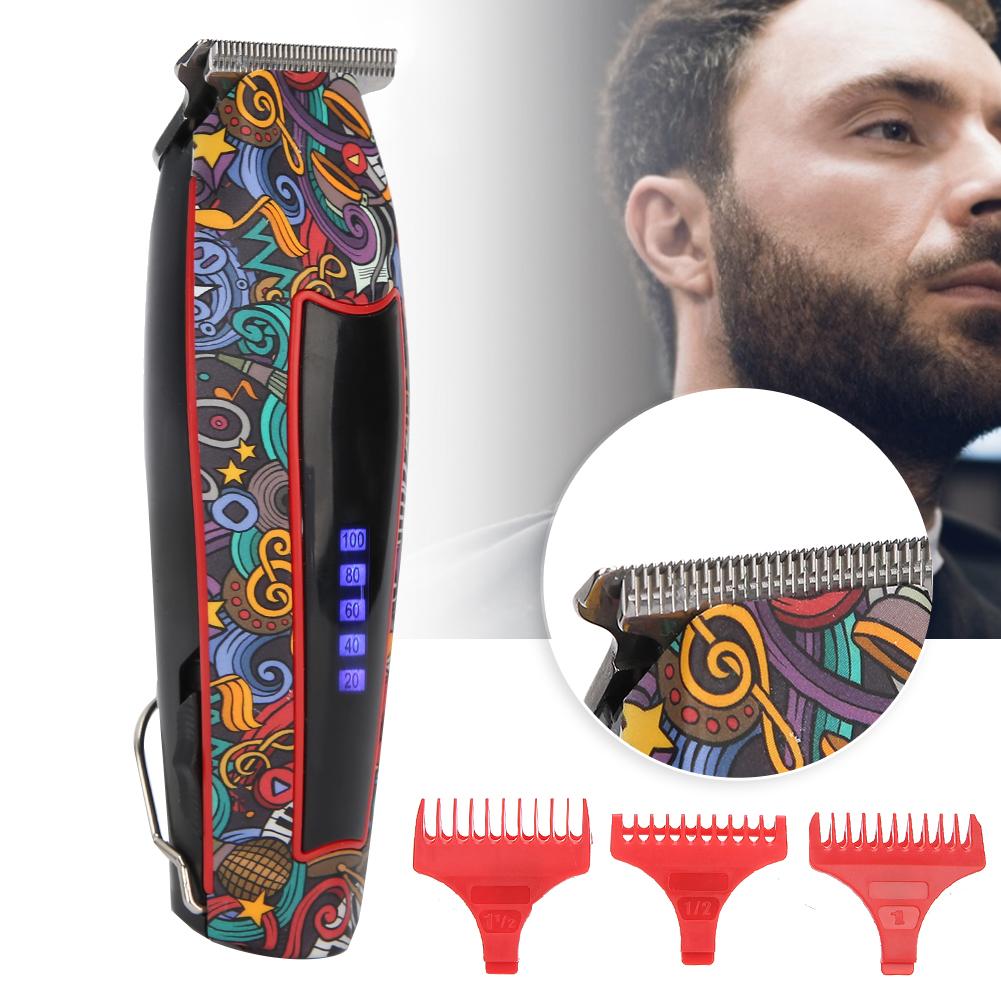 Professional Electric Hair Clipper Hair Trimmer Cutting Machine Grooming Kit