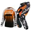 Set echipament motocross pentru copii Kituri Tricou Pantaloni Tineret copil verde Motocicletă negru 3 4 5 6 7 8 9 10 ani Costum off-road albastru portocaliu Enduro cross băiat fată