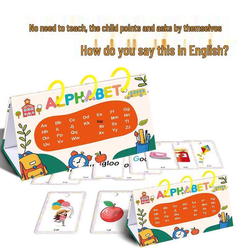 Alphabet Phonics Cards: Early Education Puzzle Game for Preschool and Elementary Students