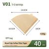 Chu An Bao V01 Hand Pour Coffee Filter Papers