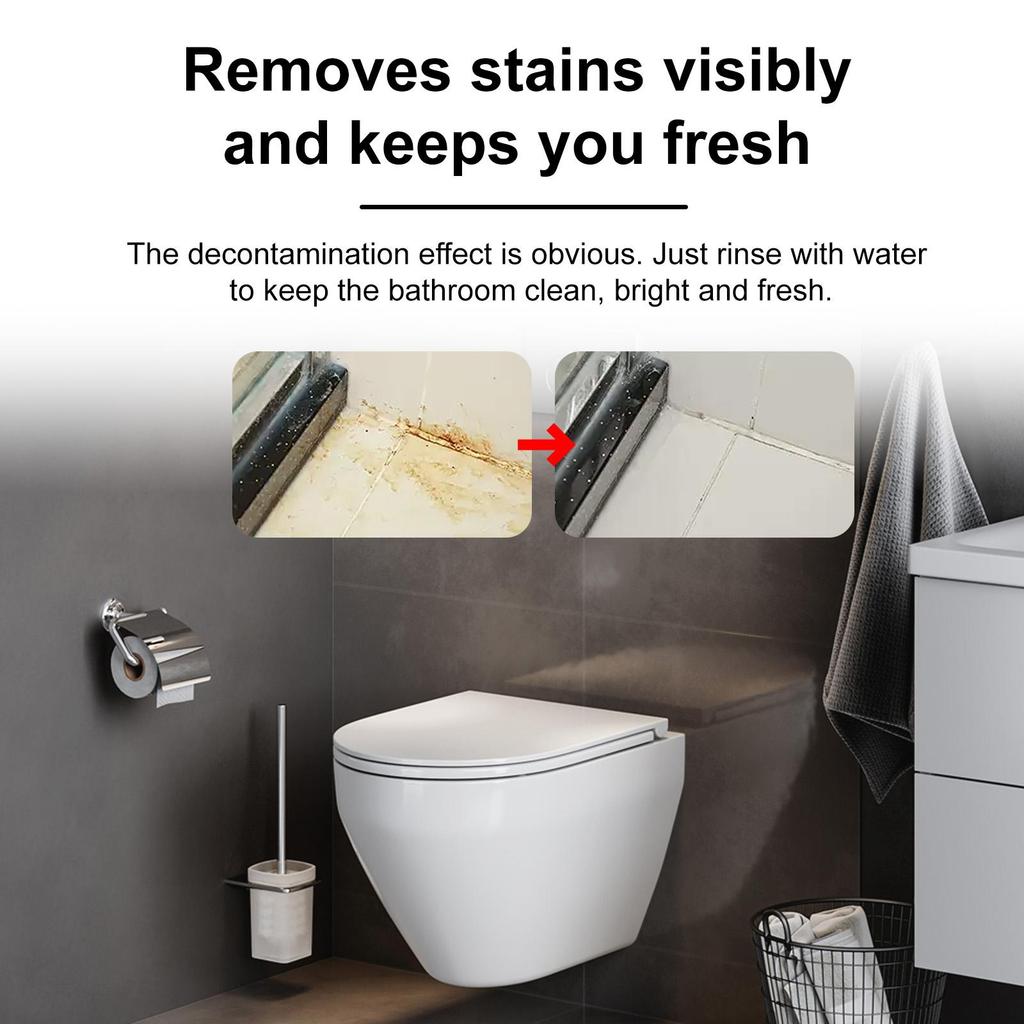 Jakehoe Bathroom Foam Cleaner Toilet Toilet Bathtub Sink Tile Stain Remover Cleaning Spray