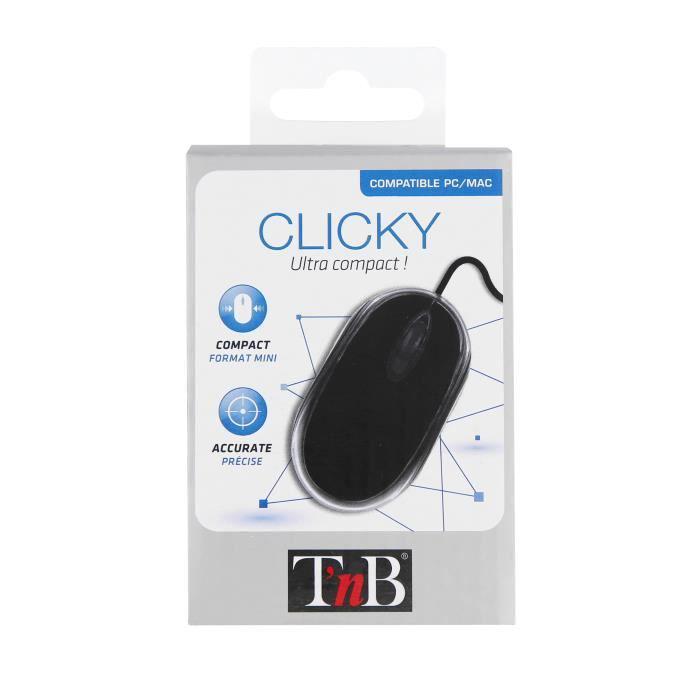 T'nB souris optique filaire Clicky