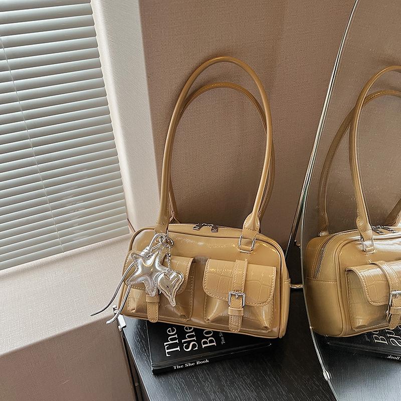 Premium pillow bag women's summer new commuter bowling bag fashionable versatile portable shoulder bag