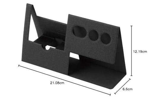 Nakabayashi ori-pact Desk Organizer, Medium, Black, NOP-D02BK