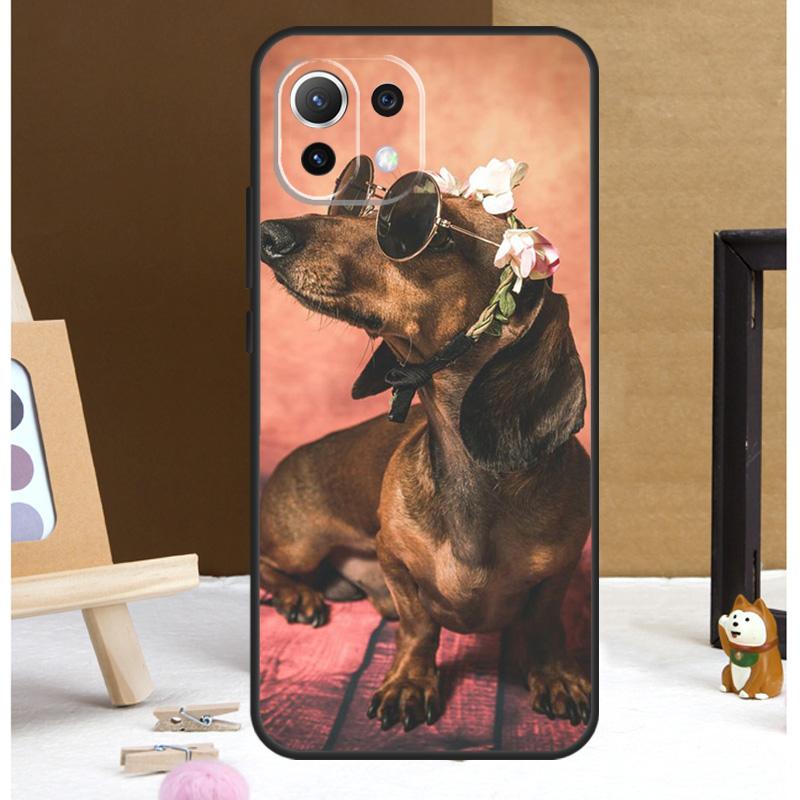 

Cute Dachshund Teckel Dackel Dog Case For Xiaomi 14 Ultra 13 11T 12T 13T Pro 12 Lite POCO X6 Pro X3 X4 X5 M5s M6 F3 F5 Cover Xiaomi 13 Pro