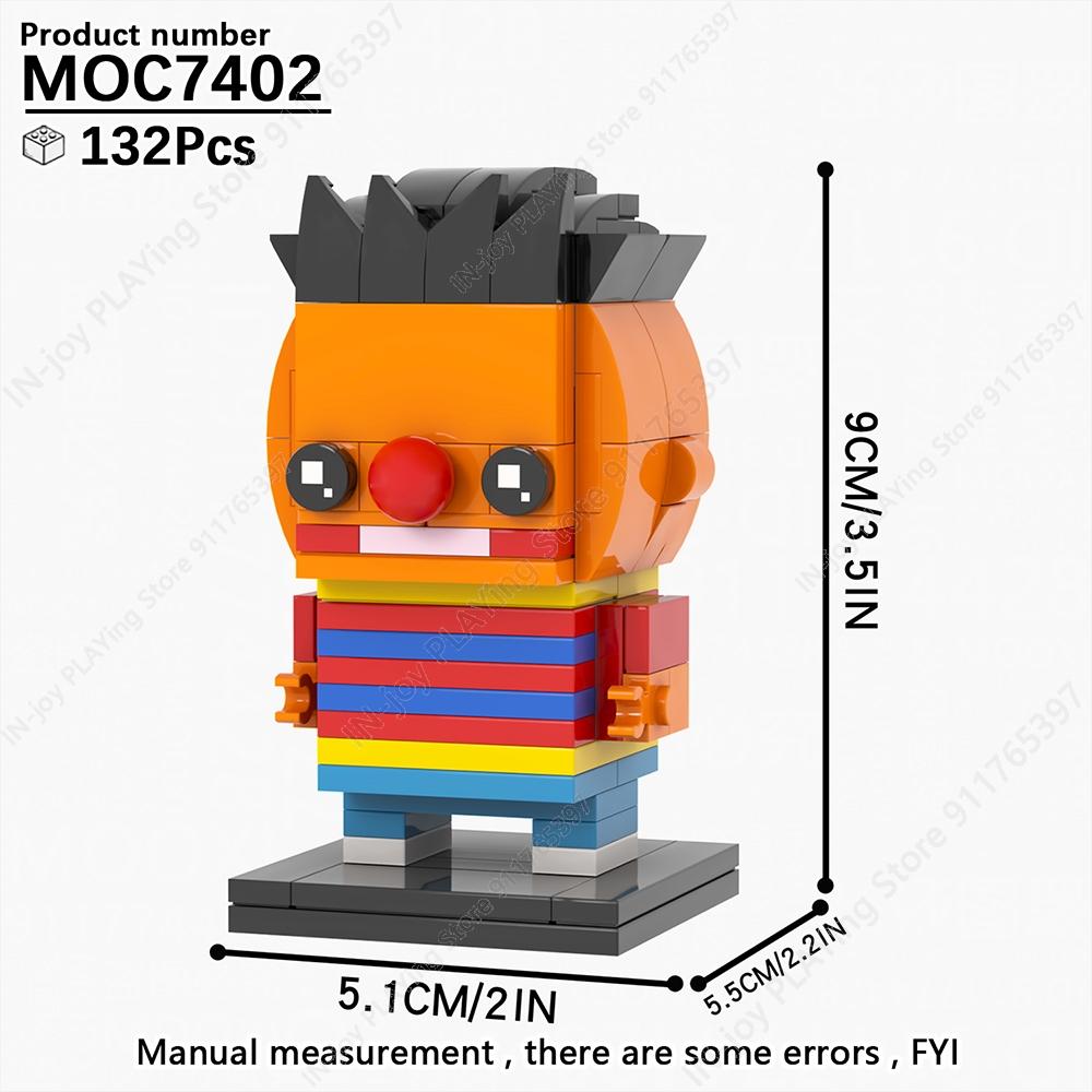 

MOOXI Мультяшний Аніме Персонаж Робот Тварини Модель MOC Цеглинки DIY Зібрані Будівельні Блоки Фігурка Іграшка Колекція Прикраса Подарунок