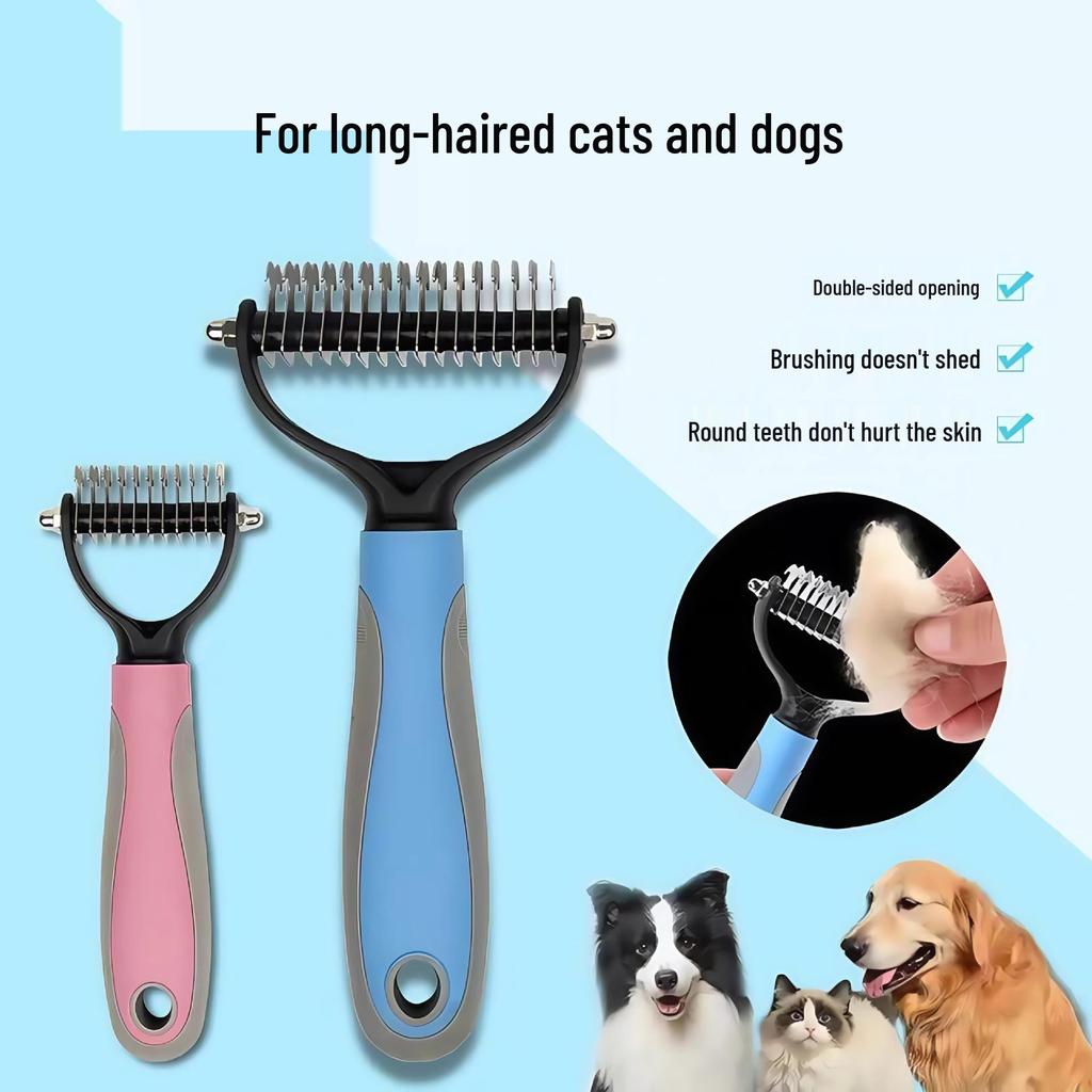 Special Offer: Double-Sided Pet Grooming Comb - Knot Opener for Cats