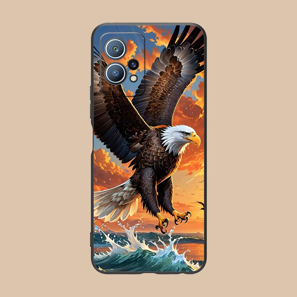 Bald Eagles Mobile Cell Phone Case for Huawei P60 P50 P40 P30 P20 P10 P9 P8 Pro Lite Plus Colour Printing Protective Pretty
