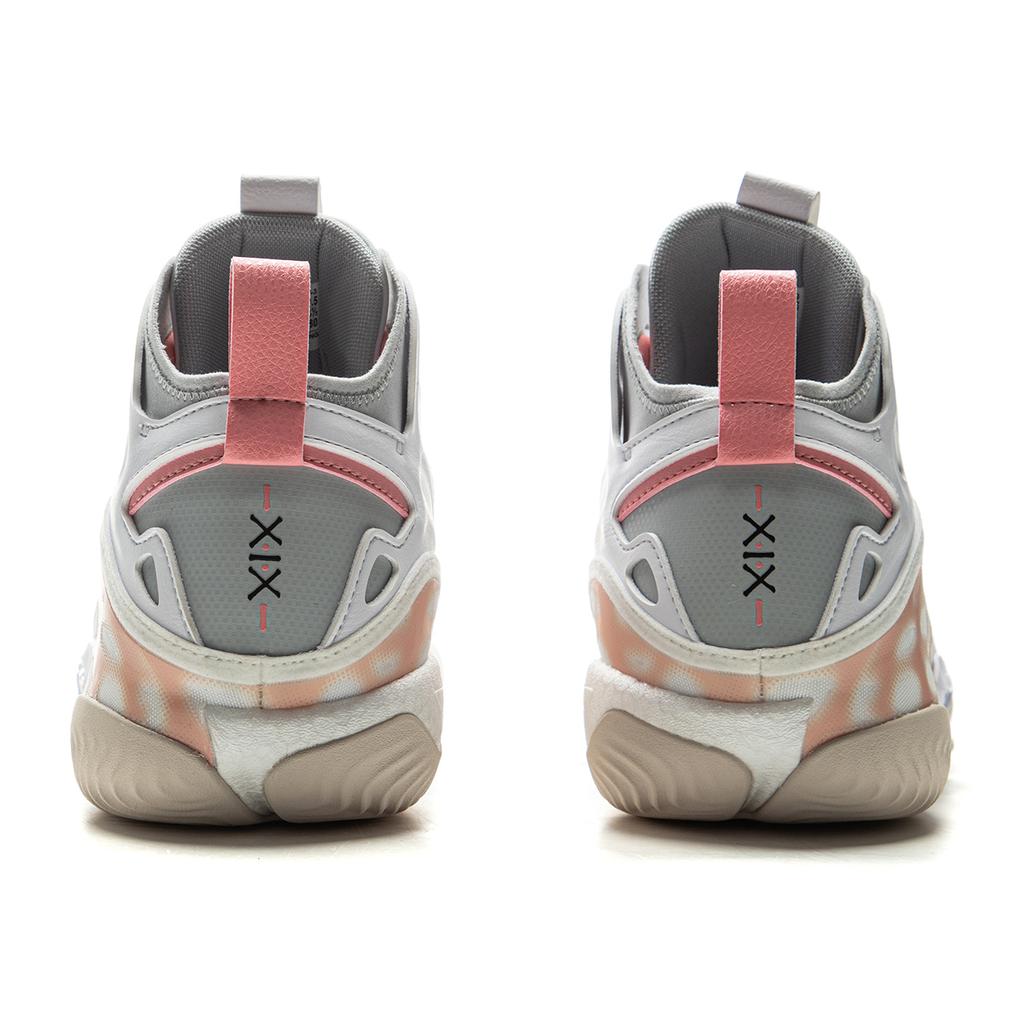 New LINING Yushuai 19 Agglomerated Core Basketball Shoes Men's Mid top Orange ABAV005-3