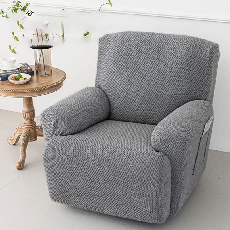 

Чехол для дивана-реклайнера, жаккардовый чехол для кресла, эластичный чехол для дивана Lazy Boy Relax, противопылевой, нескользящий, эластичный защитный чехол 1 Seater(4pcs)