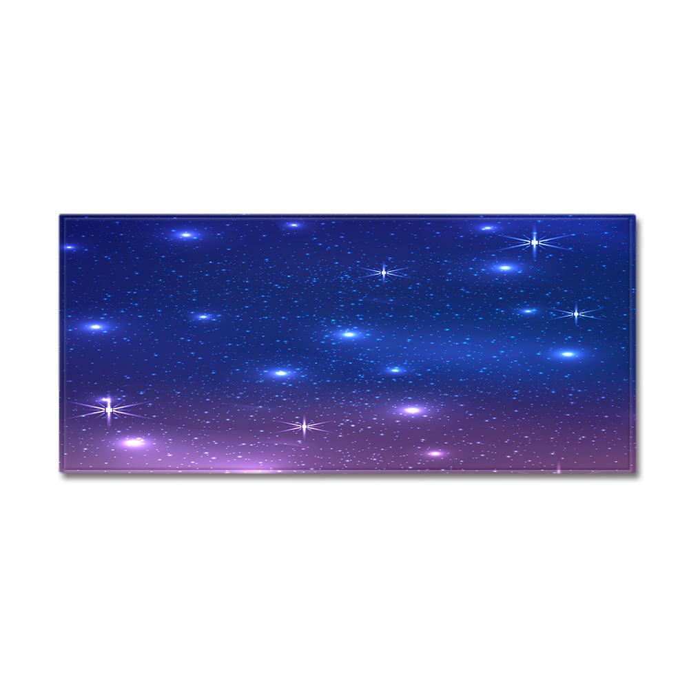 Kitchen Long Starry Sky Floor Mat Doormat Carpet Floor Mat