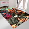 Masters Universe Retro Art Carpet Home Decor Suitable For All Seasons Bathroom Mat Protective Pad Dormitory Decoration