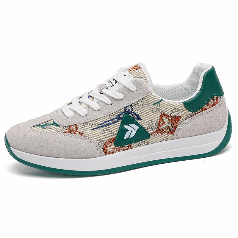 Nové Retro Hnědé Pánské Tenisky Značka 2024 Designové Tréninkové Boty Pánské Běžecké Boty Módní Platformové Boty Pánské Prodyšné Běžecké Boty