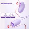 Tongue Licking Suction Vibrators Sucking Licking Clit Sex Toys USB G-spot Vagina Stimulator Adult Vibrating Sex Toys 2 In 1 Vibrators