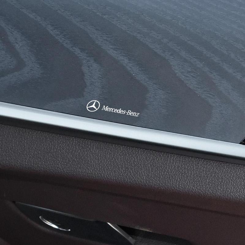 2/5/10 stk Bilinteriør Tilfeldige Klistremerker Bil Ratt Emblem Styling For Mercedes Benz AMG E200 E300 W205 W212 W166 W176 W242 S212 X166 W205 E63