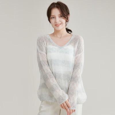 Gestreifter Pullover für Damen
