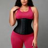 Women 25 Bones Sweat Waist Trainer Tummy Control Latex Body Shaper Waist Cincher
