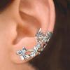 Luxurious Geometric Blade Ear Clips, Women's Wedding Engagement Party Holiday Jewelry