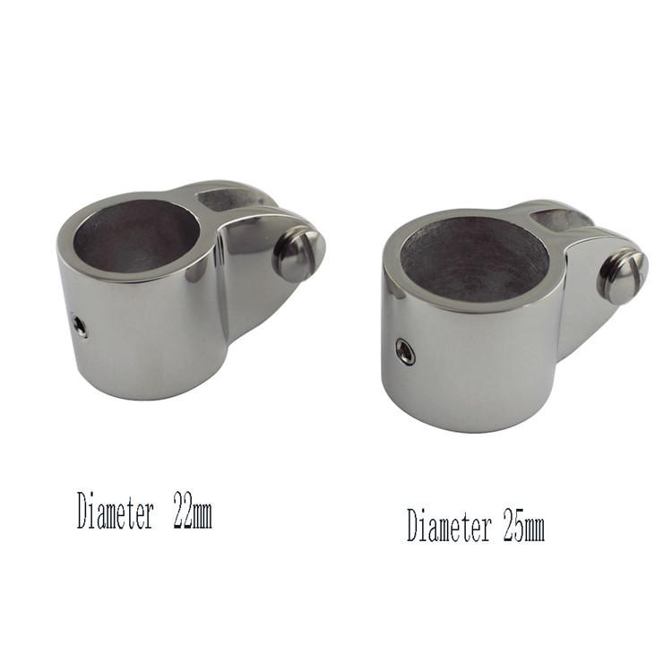 Stainless Steel Mirror Finish Yacht Bimini Top Jaw Slide Marine Hardware