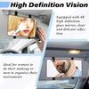 Car Sun Visor Mirror, Cosmetic Makeup Mirrors With Straps, HD Cars Interior Cosmetic Mirror, Car Accessories For Women Universal Sun Visor Mirrors
