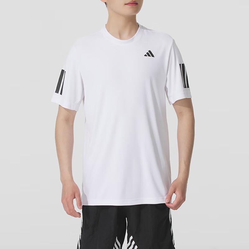 New Adidas Club Climacool 3 Stripes T Shirt JE0413