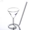 Cocktail Goblet Glass With Pipette, Martini Glasses, Wine Glasses, Beer, Champagne, Juice Drink Cup, Glassware, Drinkware