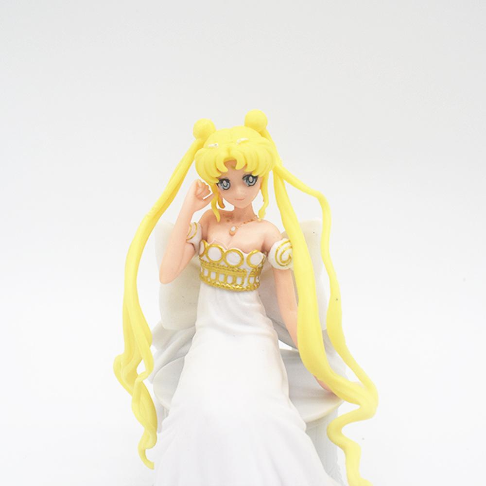 Sailor Moon Princess PVC Modello Anime Action Figure Stanza Desktop Ornamento Giocattolo Bambola