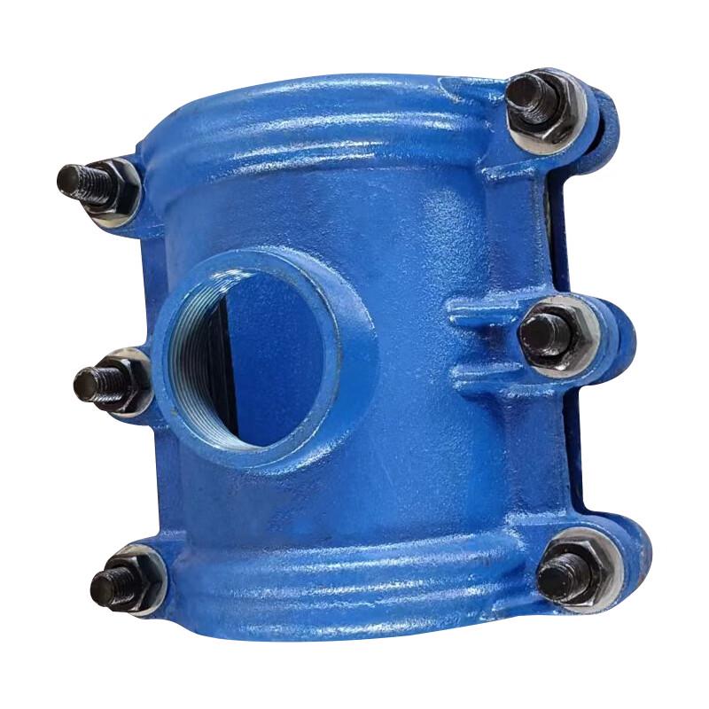 Ductile Iron Split Tee Water Pipe Repair Clamp
