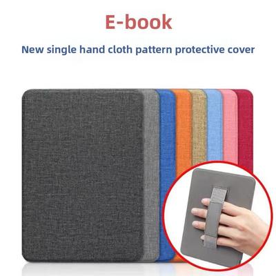 Kindle Hülle 2024 für Amazon Kindle 658 Youth Edition KPW6 Stoffbezug mit Handschlaufe Schutzhülle