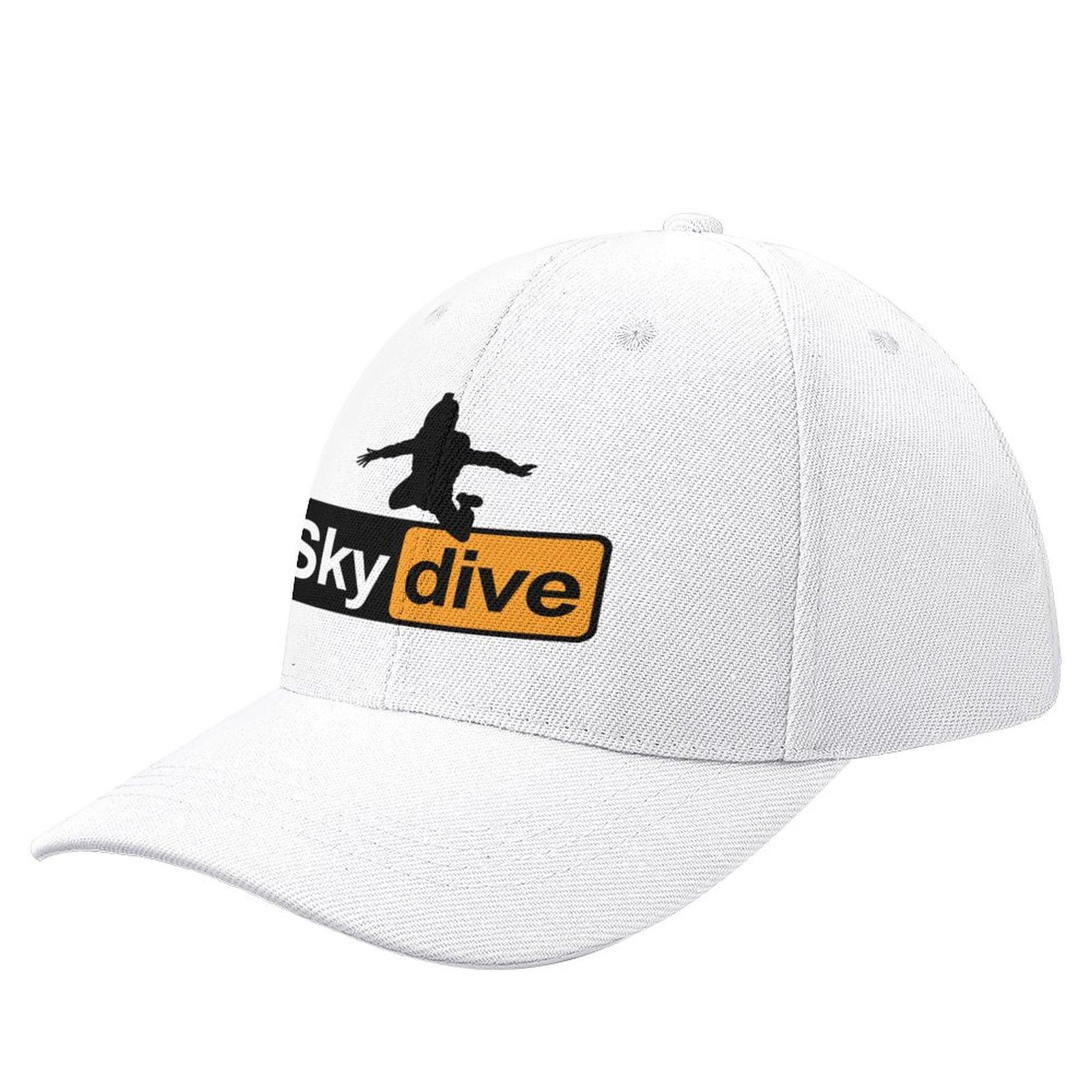 Skydive Design - Прыжки с парашютом - Tracking 2 Hell Бейсбольные кепки Головные уборы Бейсбольная кепка на день рождения Рождественские шляпы Дизайнерская шляпа унисекс Женская