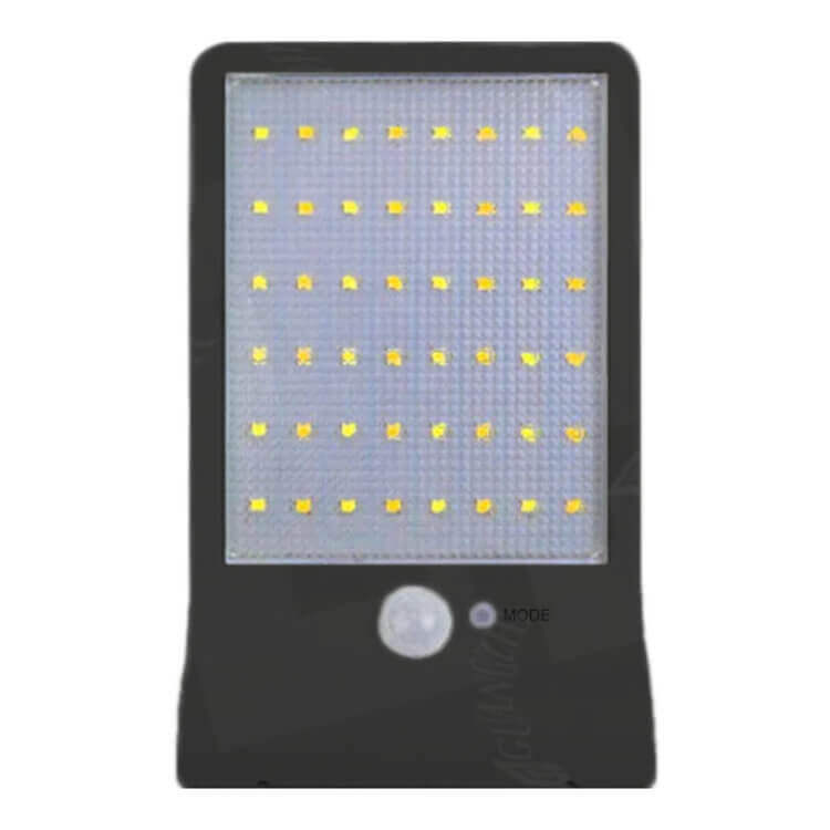 B04Series Energy Saving IP65 Waterproof Polycrystalline Smart SMD 3030 LED Solar Wall Light for Garden Pathway Walkway Path