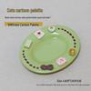 Mini Cake Cartoon Nail Art Palette: Portable Cream, Painting, and Jewelry Pigment Mixer