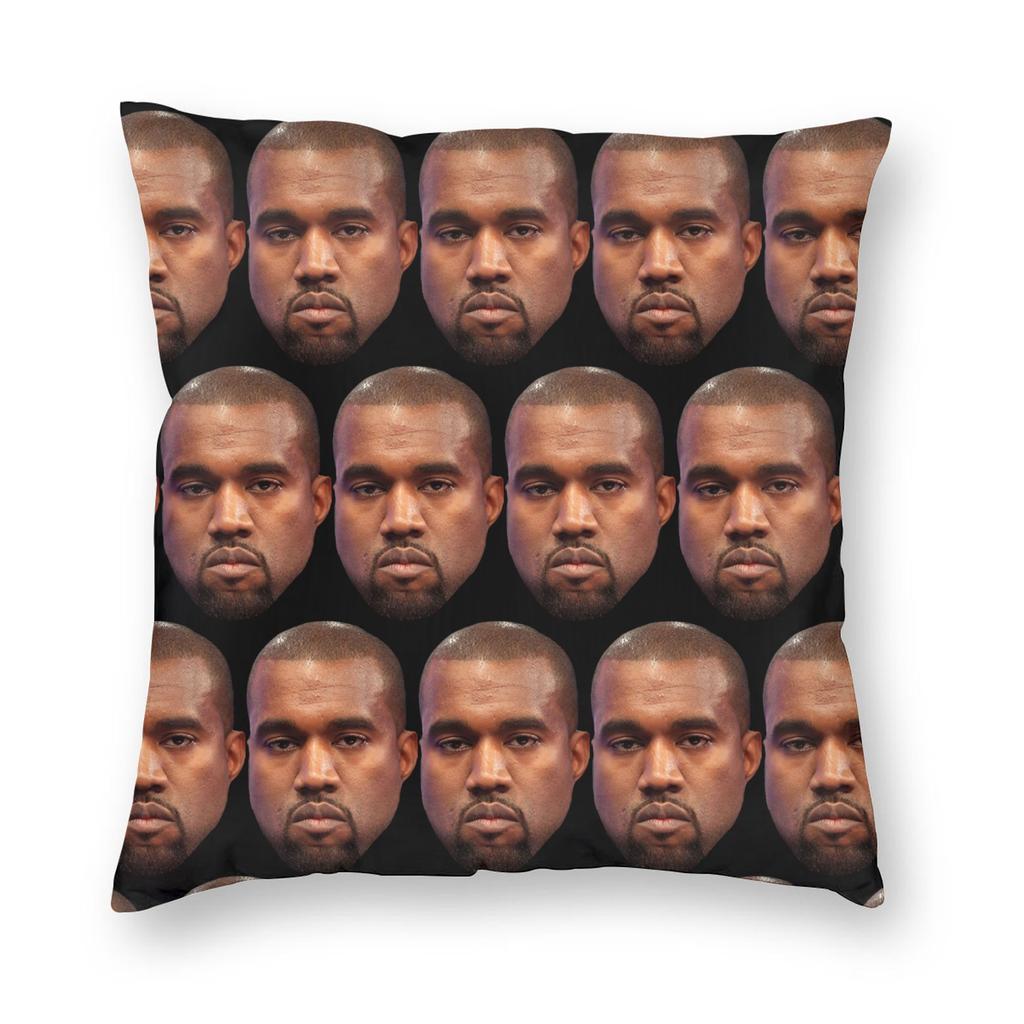Kanye Jesus Funny Meme Pillowcase Soft Polyester Cushion Cover Decor Pillow Case Cover Seat Square 18''