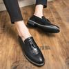 Brand Designer Shoes Men Tassel Casual Men's Shoes Vintage Formal Dress Shoes Fashion Slip On Wedding Loafers Groom Flats Man