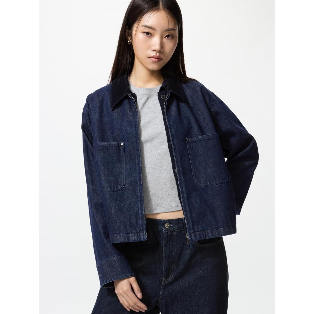 Uniqlo Zip Up Short Jacket