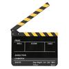 Acrylic 30x25cm Clapperboard Director Movie Clappers Film and Television Photography Prop