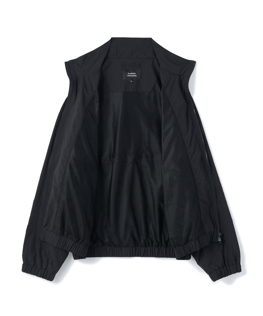 Musinsa Standard Oversized High-Neck Windbreaker Jacket [Black]