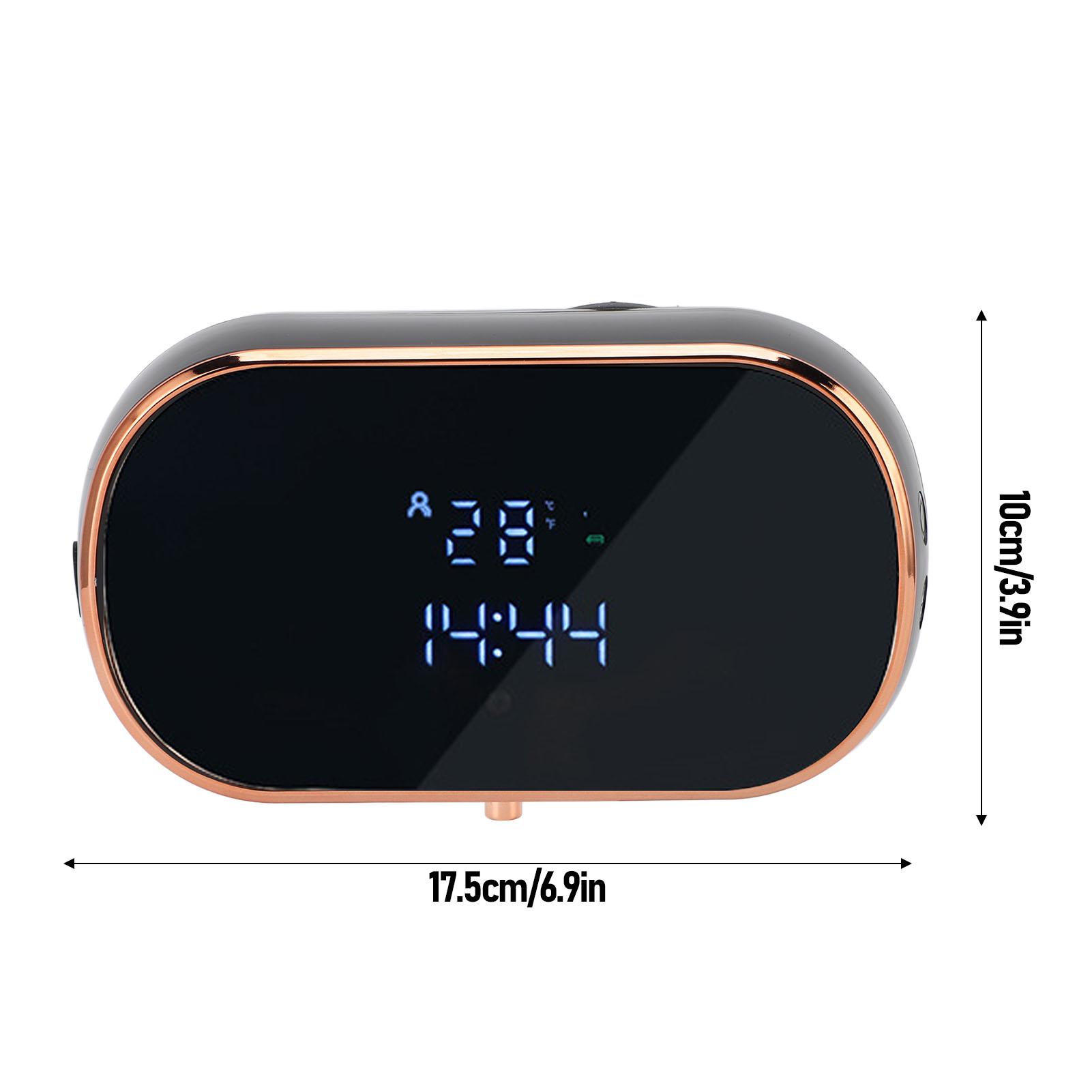 

Automatic Foaming Soap Dispenser 350ml Wall Mounted USB Touchless Hand Soap Dispenser with Adhesive for Bathroom Kitchen чорний